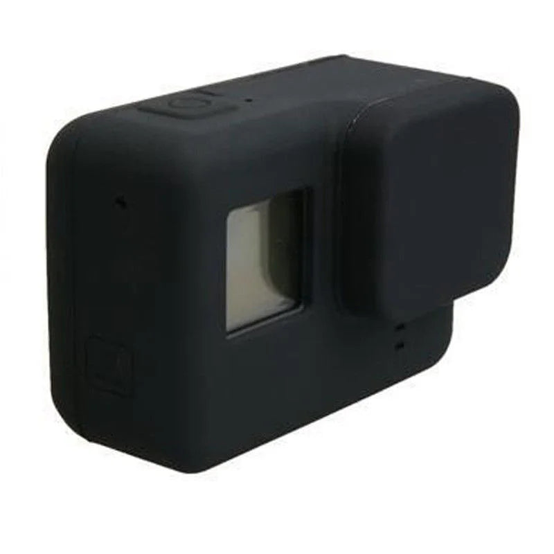 Carcasă de Protecție din Silicon pentru GoPro Hero 5/6/7 - neagră