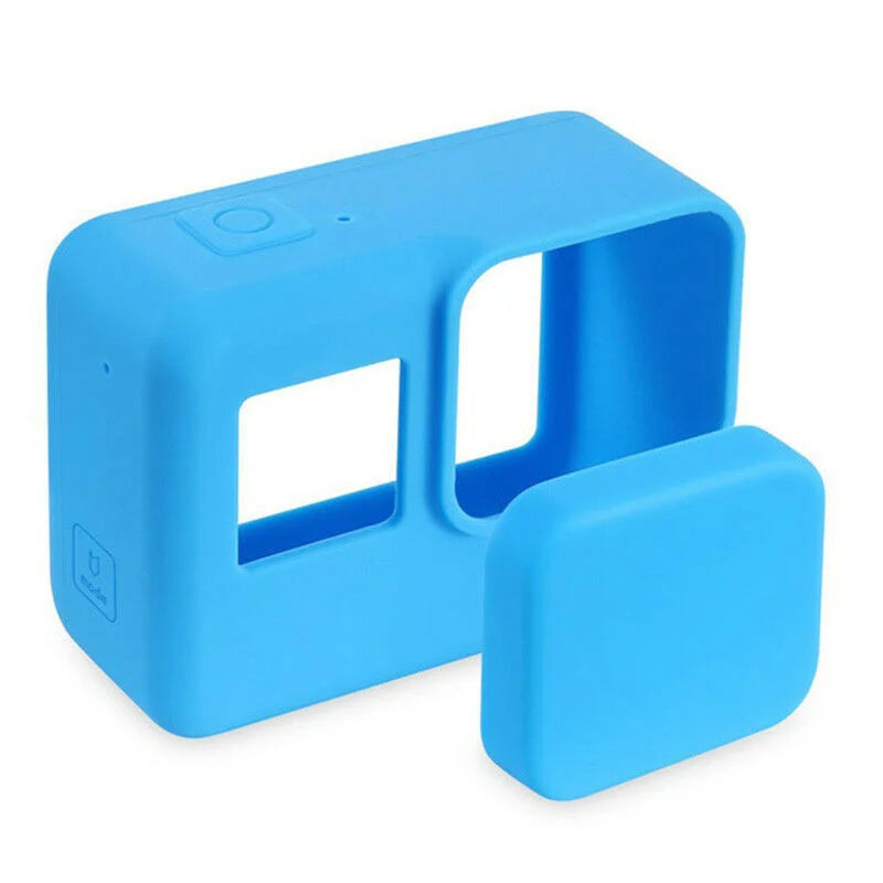 Carcasă de Protecție din Silicon pentru GoPro Hero 5/6/7 - neagră
