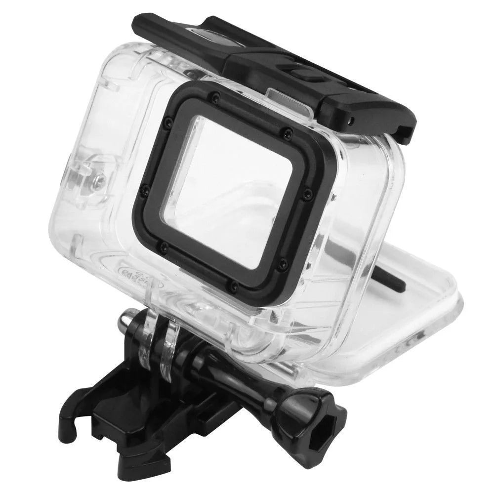 Carcasă waterproof GoPro Hero 5, 6, 7 – vedere laterală, material plastic durabil