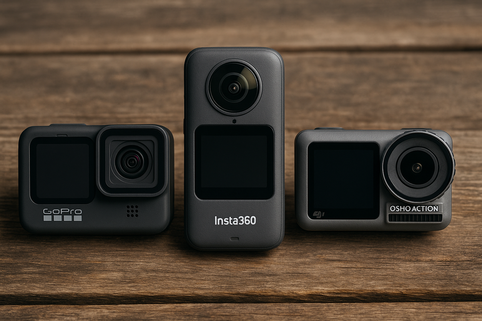Cum alegi camera de acțiune potrivită: GoPro, Insta360 sau DJI Osmo? (Ghid 2025)