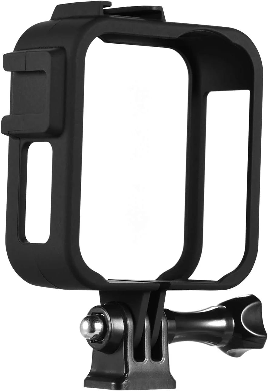 Carcasă GoPro MAX – vedere laterală, arătând sistemul de prindere rapidă