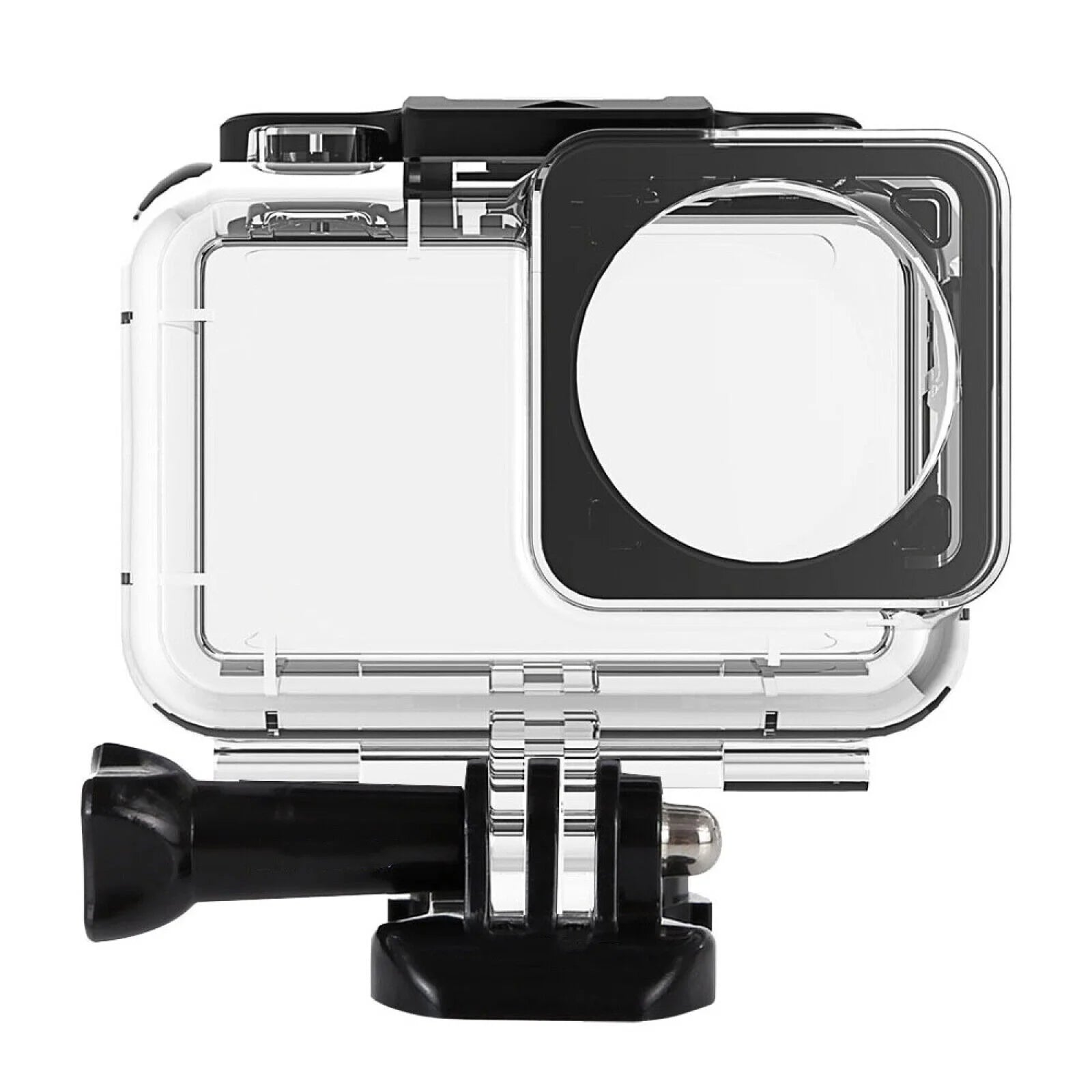 Carcasa protectie subacvatica (waterproof) pentru DJI Osmo Action 3 si DJI Osmo Action 4 cu clema Quick Release si surub
