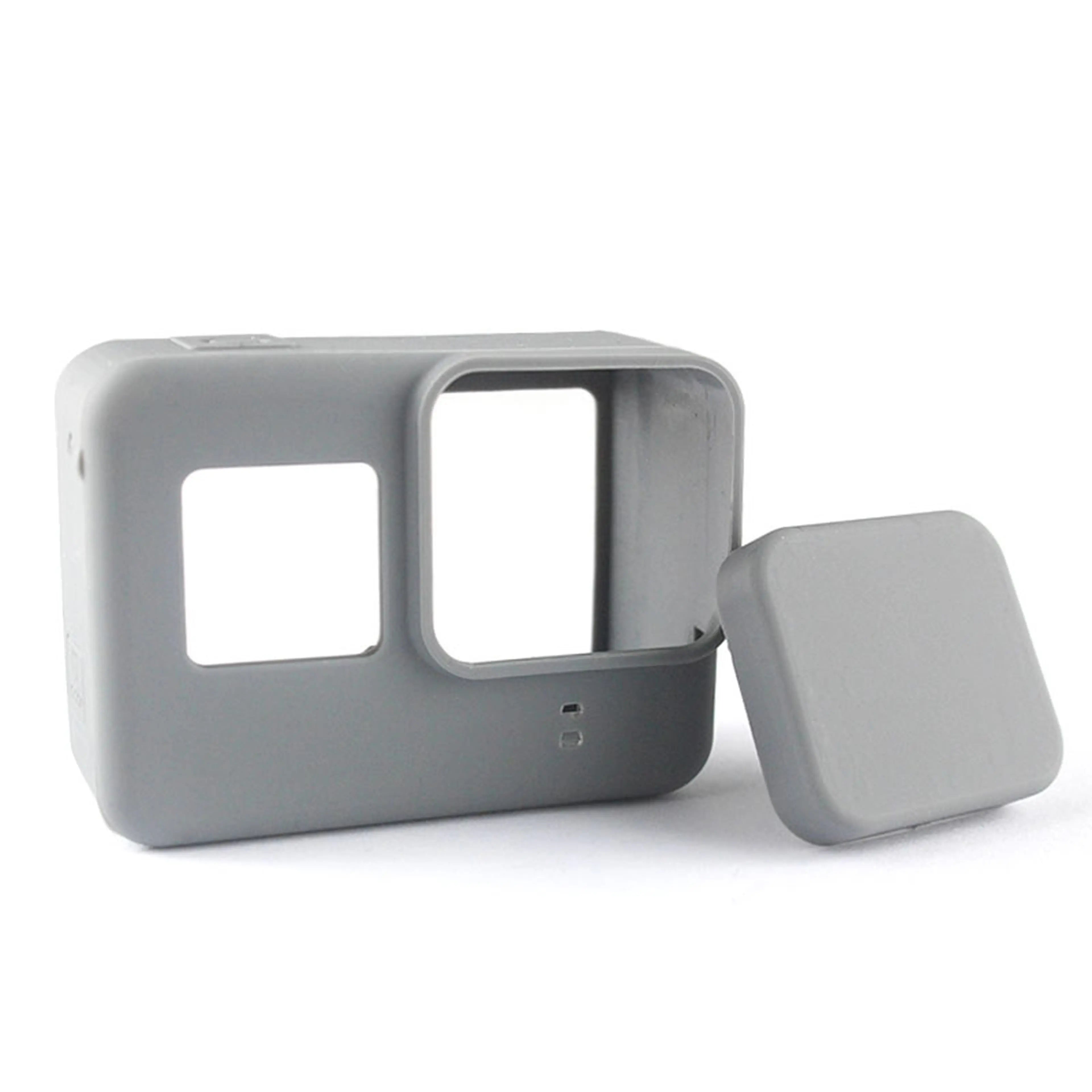 Textura moale și flexibilă a carcasei de protecție din silicon pentru GoPro Hero 5/6/7