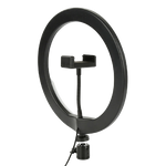 Lampa circulara LED diametru 26 cm cu telecomanda si suport telefon