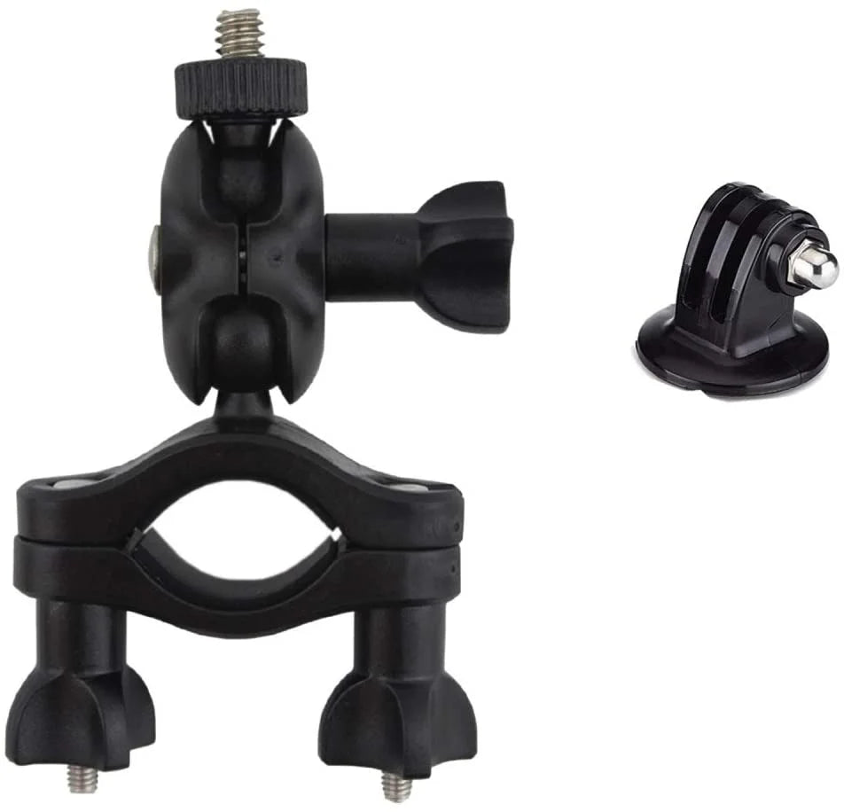 Adaptor de trepied inclus, alături de prinderea rotativă