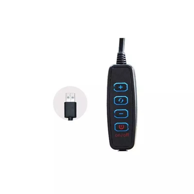 Telecomandă de control și cablu USB de alimentare