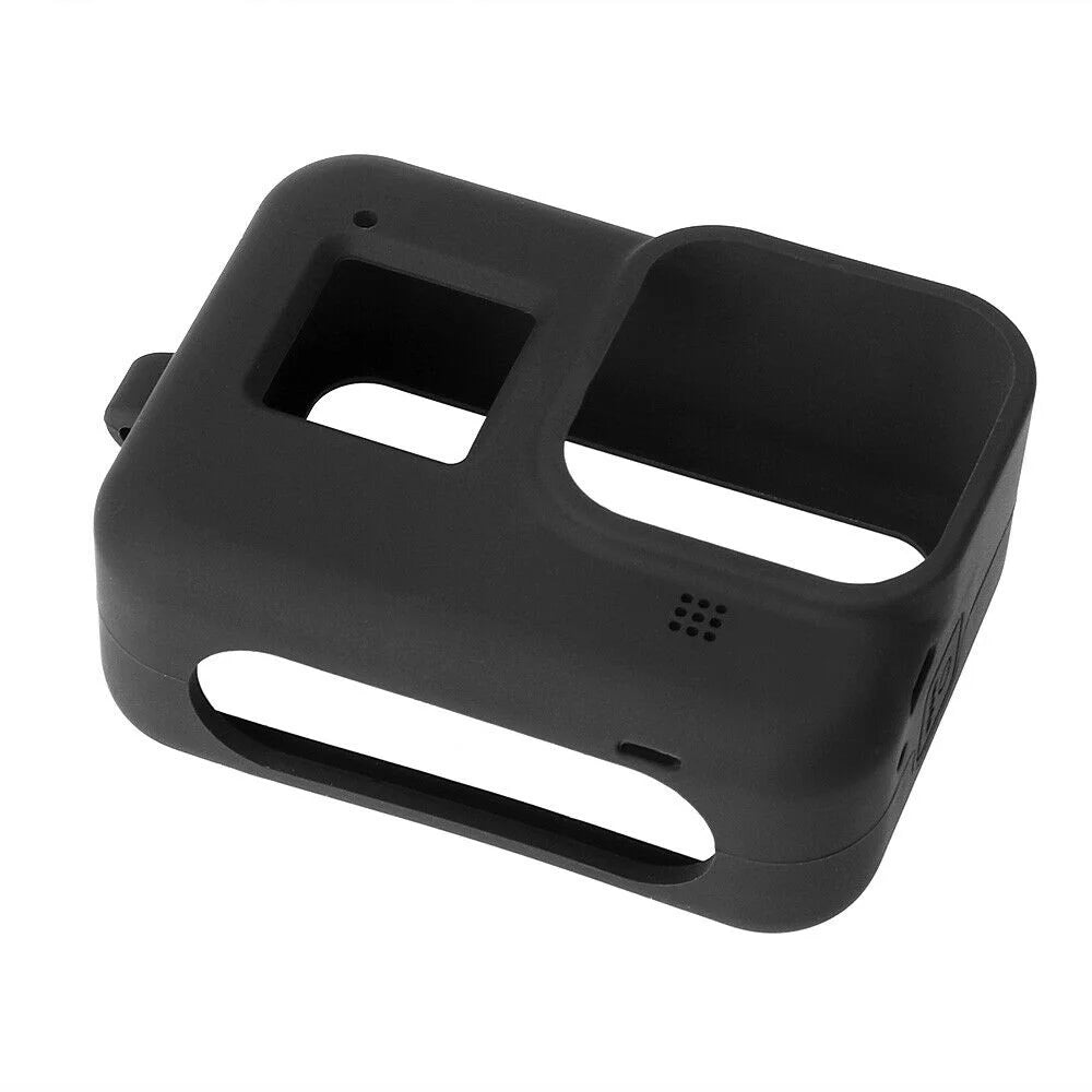 Vedere laterală a carcasei de protecție din silicon pentru GoPro Hero 8