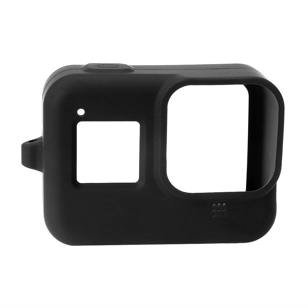 Carcasa de protecție pentru GoPro Hero 8 – vedere din spate, arătând accesul la ecran