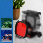 Filtru subacvatic rosu pentru GoPro Hero 8