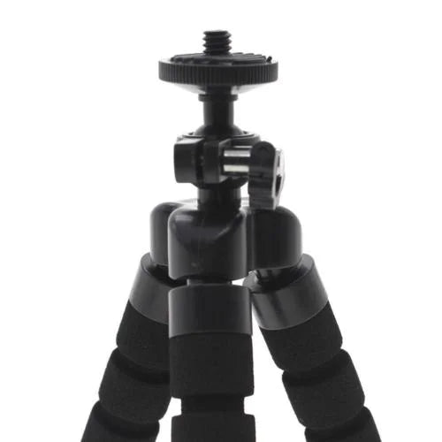 Capul rotativ la 360°, ilustrând posibilitățile de ajustare a unghiului de filmare