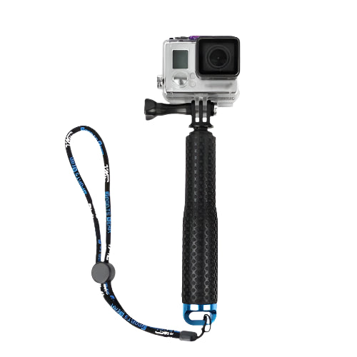 Monopod telescopic din aluminiu 19-49 cm rezistent la apă, compatibil cu GoPro