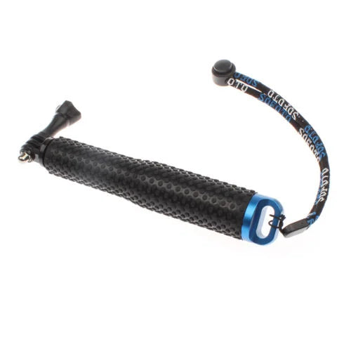 Monopod extins la 49 cm, vedere detaliată a mecanismului de blocare