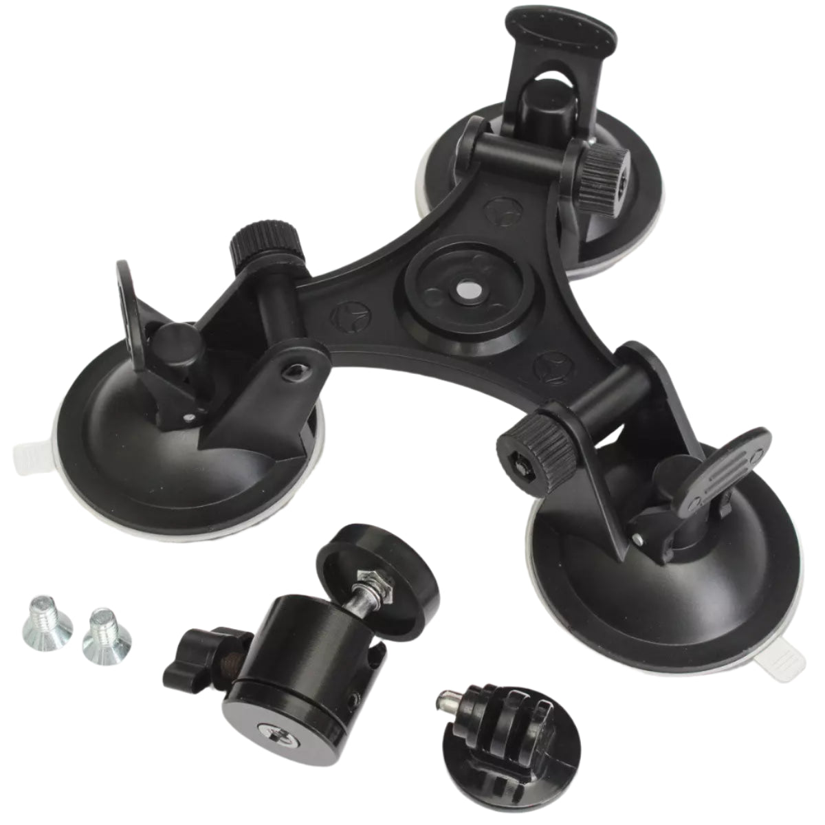Prindere ventuza tripla si accesoriile incluse in set