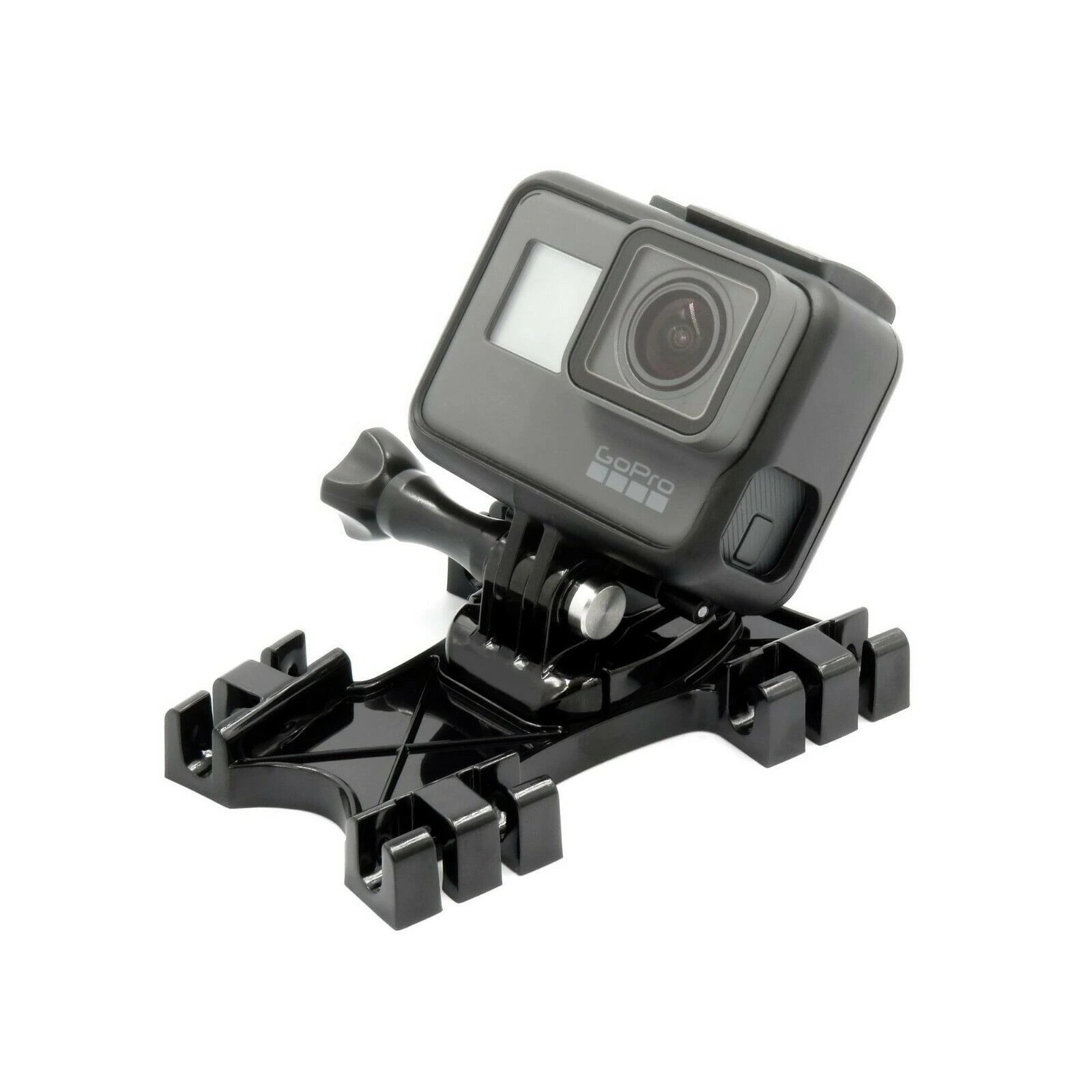 Sistem de prindere a unei camere video sport pentru kite-surfing cu camera montata