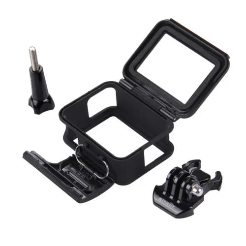 Carcasă de protecție pentru GoPro Hero 5/6/7 alături de patină quick release și șurub